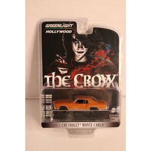1971 Chevrolet Monte Carlo - The Crow 1:64 Scale Model - Greenlight 62040B